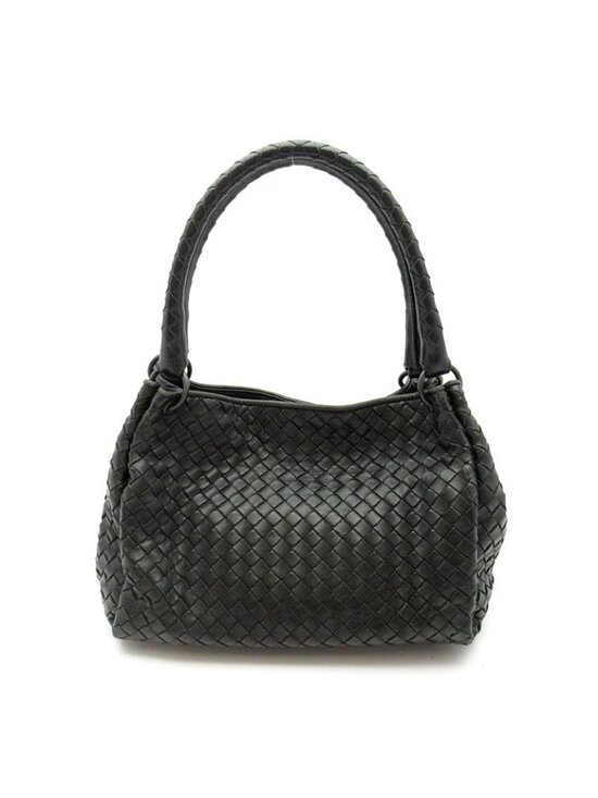 Bottega Veneta Handbags - Bottega Veneta Intrecciato Tote Black